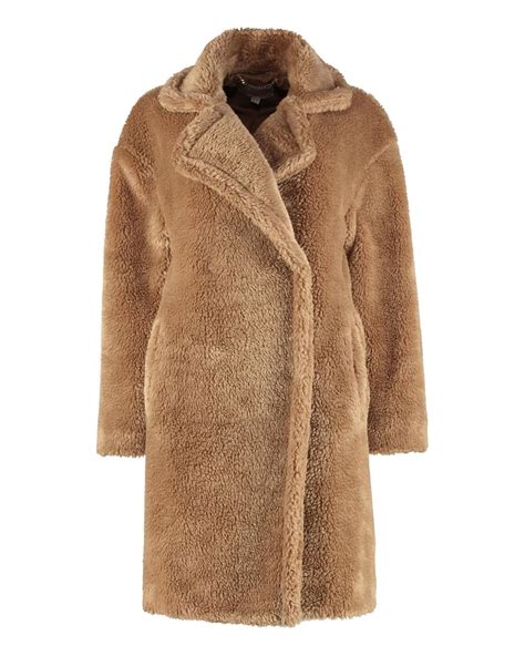 teddy michael kors|Faux Fur Teddy Coat .